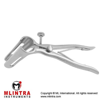 Sims Rectal Speculum Fenestrated Blades Stainless Steel, 15.5 cm - 6" Blade Size 70 x 15 mm